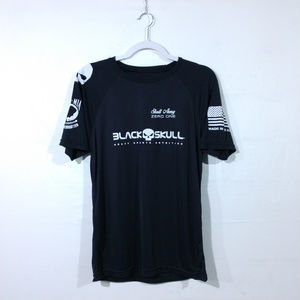 Black Skull Skull Army Zero USA / MIA T-Shirt.